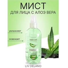 Спрей для лица LIV DELANO Мист для лица SOS-увлажнение с гелем Алоэ Вера Green Care 200.0