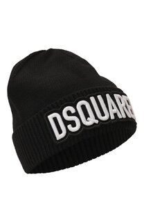 Шапка из шерсти и хлопка Dsquared2