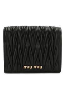 Кожаное портмоне Miu Miu