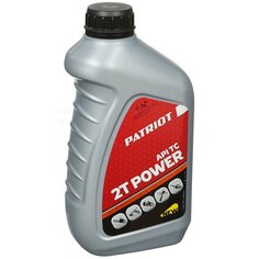 Масло машинное минеральное, для двухтактного двигателя, Patriot, Power Active 2T, 0.946 л, 850030597 Патриот