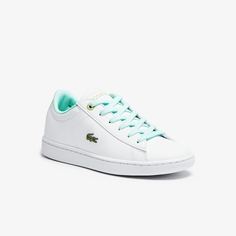 Детские кроссовки Lacoste CARNABY EVO 1121 1 SUC WHT/LT GRN