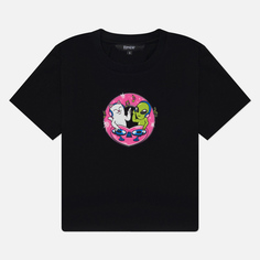 Женская футболка RIPNDIP Love Is Ripndip Cropped Baby, цвет чёрный