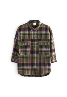 Рубашка Utility Next, цвет khaki green check