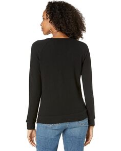 Пуловер Chaser Recycled Bliss Knit Long Sleeve Pullover, реальный черный