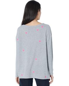 Свитер Chaser Love Knit Long Sleeve Dolman, цвет Heather Grey