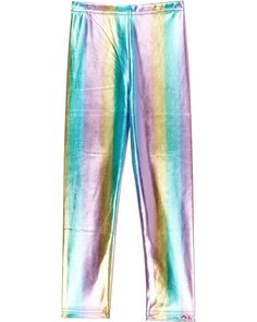 Брюки Appaman Leggings, цвет Metallic Rainbow