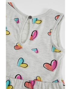 Платье Appaman Naxios Hearts Dress, цвет Light Steel