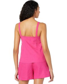 Топ MANGO Riba Top, цвет Bright Pink