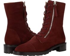 Ботинки Stuart Weitzman Ande Zip Bootie, цвет Mahogany