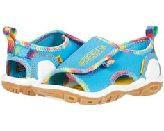 Сандалии Keen Knotch River Open Toe, цвет Tie-Dye/Vivid Blue