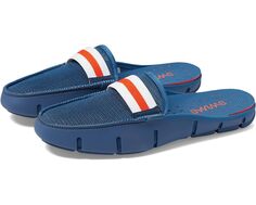 Лоферы SWIMS Slide Loafer, темно-синий