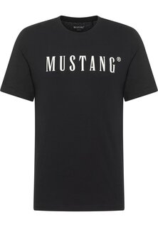 Футболка с принтом Mustang, цвет schwarz