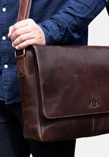 Сумка для ноутбука XL MESSENGER BAG SPENCER 15&quot; SID &amp; VAIN, цвет braun-cognac