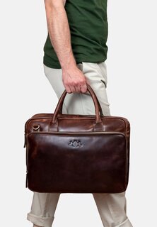 Сумка для ноутбука LEATHER BUSINESS 15&quot; SID &amp; VAIN, цвет braun-cognac