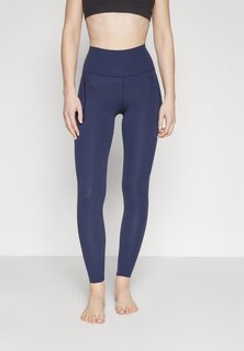 Леггинсы TRANSCEND STASH Athleta, цвет navy