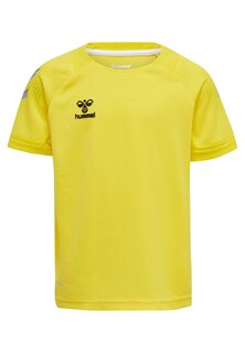 Футболка с принтом Hummel, цвет blazing yellow