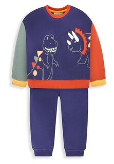 Спортивный костюм 2-PIECE DINO APPLIQUÉ JOGGERS SET JoJo Maman Bébé, цвет navy