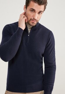 Джемпер ULTRASOFT HALF-ZIP Falconeri, темно-синий