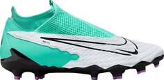 Футбольные бутсы Nike Phantom GX Academy DF FG, голубой