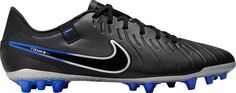 Футбольные бутсы Nike Tiempo Legend 10 Academy AG, черный/синий