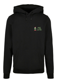 Пуловер F4NT4STIC Basic Hoodie Merry Christmas, черный