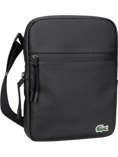 Сумка через плечо Lacoste LCST Flat Crossover Bag 3308, черный