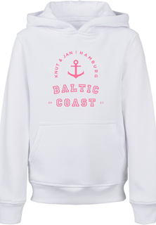 Пуловер F4NT4STIC Hoodie Baltic Coast Knut &amp; Jan Hamburg, белый