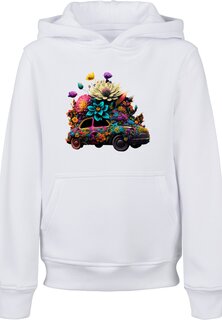 Пуловер F4NT4STIC Hoodie Blumen Auto Hoodie, белый