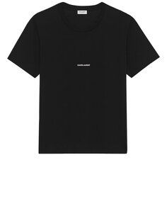 Футболка Saint Laurent Cotton, черный