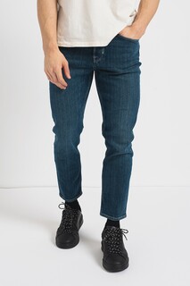 Узкие джинсы Dean выше щиколотки Allsaints, индиго