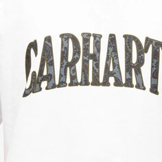 Carhartt WIP Футболка с надписью «Пейсли», белый