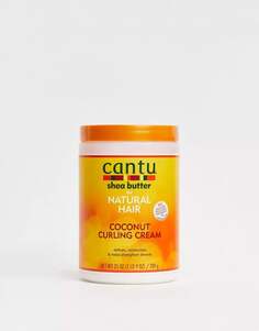 Cantu – Масло ши для натуральных волос, кокосовый крем для локонов – салонный размер 25 унций