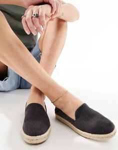 Черные эспадрильи TOMS Santiago