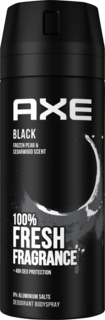 Деоспрей Black ohne Aluminium 150мл AXE