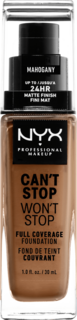 Тональный крем Can&apos;t Stop Won&apos;t Stop 24-Hour Mahogany 16 30мл NYX PROFESSIONAL MAKEUP