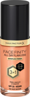 Тональный крем Facefinity All Day Flawless LSF 20 82 Deep Bronze 30 мл MAX FACTOR