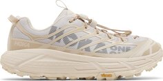 Кроссовки Mafate Three2 &apos;Eggnog Shifting Sand&apos;, кремовый Hoka