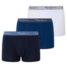 Боксеры Pepe Jeans Boxershort 3 шт, синий