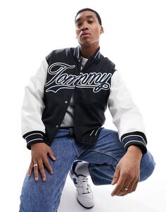 Разноцветная куртка Tommy Jeans Letterman