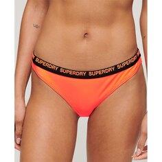 Низ бикини Superdry Elastic Cheeky, оранжевый