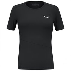 Функциональная рубашка Salewa Women&apos;s Puez Sporty Dry T Shirt, цвет Black Out