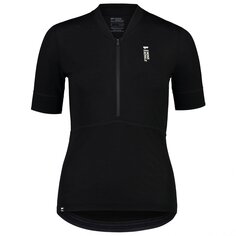 Велосипедный трикотаж Mons Royale Women&apos;s Cadence Half Zip, цвет Black II