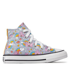 Кеды Converse Ctas Hi 372943C Lt Armory Blue/beyond Pink, синий