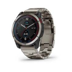 Умные часы Garmin Quatix 7X Solar Edition, 1.4&quot;, Wi-Fi, серебристый