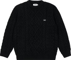 Джемпер Palace Cable Knit &apos;Black&apos;, черный