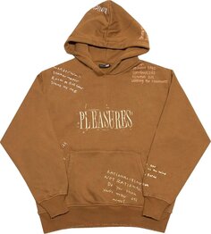 Худи Pleasures Remote Hoodie &apos;Brown&apos;, коричневый