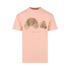 Классическая футболка Palm Angels Bear Salmon Fluorescent