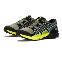 Кроссовки для бега Salomon Speedcross ClimaWaterproof Junior Trail, зеленый