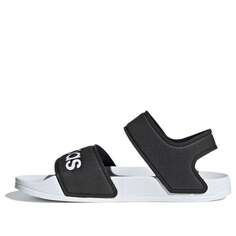 Сандалии (GS) adidas Adilette Sandal K Black White Sandals &apos;Black White&apos;, черный