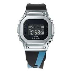 Часы CASIO G-Shock Digital &apos;Black Silver&apos;, черный